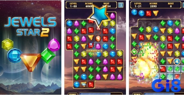 Game Jewels Star là trò chơi xếp kim cương kinh điển và đầy thú vị