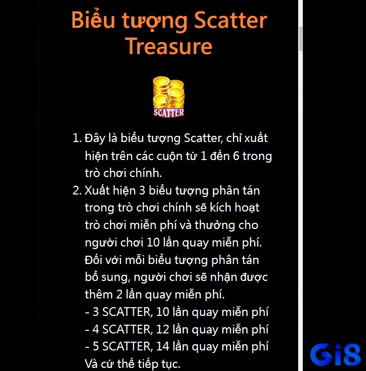 Biểu tượng Scatter trong game